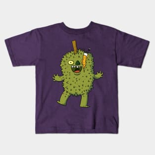 Stinky Durian Monster Kids T-Shirt